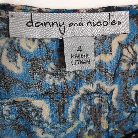danny and nicole Boho Dress Size 4 - Picture 5 of 7
